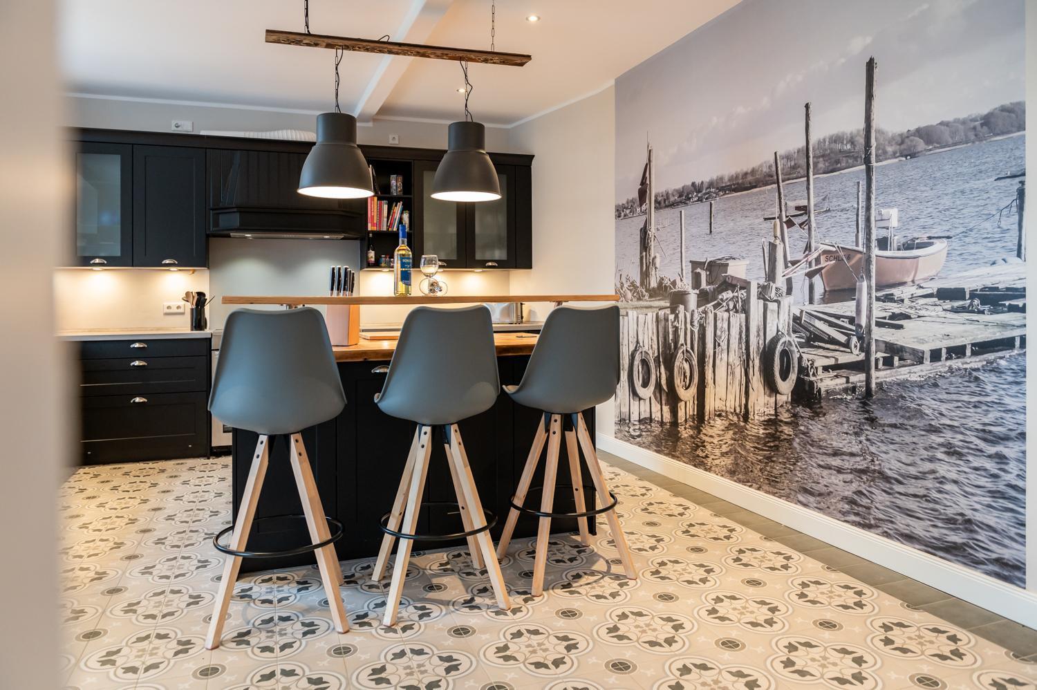 Ferienwohnung Hafen Schleswig Esterno foto